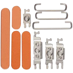 Hard Buttons (Power / Volume / Switch) For iPhone 17 Pro / 17 Pro Max (Cosmic Orange)
