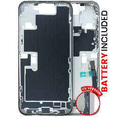 Back Housing Including Battery For iPhone 16 Pro Max (Genuine OEM) (US Version) (Natural Titanium)