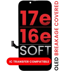 OLED Assembly For iPhone 17e / 16e (Aftermarket Pro: XO7 Soft)