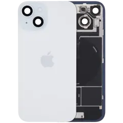 Back Glass w/ MagSafe Magnet & NFC & Flashlight Flex For IPhone 15 (Genuine OEM) (Blue)