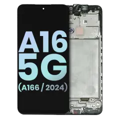 OLED Assembly With Frame For Samsung Galaxy A16 5G (A166U / 2024) (US Version) (Service Pack) (All Colors)