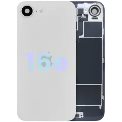 Back Glass For iPhone 16e (Service Pack) (White)