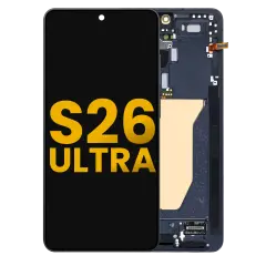OLED Assembly With Frame For Samsung Galaxy S26 Ultra 5G (US & International) (Refurbished) (Black)