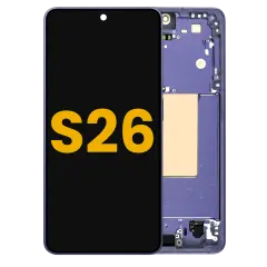 OLED Assembly With Frame For Samsung Galaxy S26 5G (US & International) (Refurbished) (Cobalt Violet)