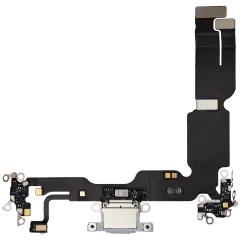 Charging Port Flex Cable For iPhone 15 Plus (Used OEM Pull) (Blue)