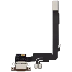 Charging Port Flex Cable For iPhone 16 Pro Max (Used OEM Pull) (Desert Titanium)