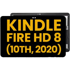 LCD Assembly Without Frame For Amazon Kindle Fire HD 8 (10th Gen, 2020) (Refurbished) (All Colors)