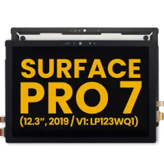 LCD Assembly With Digitizer For Microsoft Surface Pro 7th 12.3" (Extension Cable Included) (1866 / Version 1: LP123WQ1) (Refurbished)