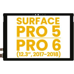 Digitizer With Flex Cable For Microsoft Surface Pro 5 / Pro 6 (1796)  (Glass Separation Required)