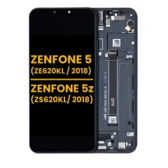LCD Assembly With Frame For Asus ZenFone 5 (ZE620KL / 2018) / 5z (ZS620KL / 2018) (Refurbished) (Midnight Blue)