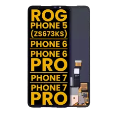 OLED Assembly Without Frame For Asus ROG Phone 5 (ZS673KS) / ROG Phone 6 / ROG Phone 6 Pro / ROG Phone 7 / ROG Phone 7 Pro (Refurbished) (All Colors)