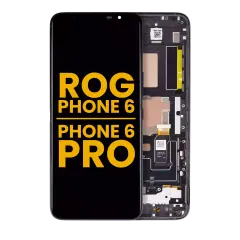 OLED Assembly With Frame For Asus ROG Phone 6 / ROG Phone 6 Pro (Refurbished) (All Colors)