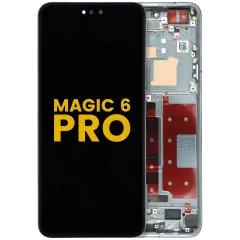 OLED Assembly With Frame For Honor Magic 6 Pro (Refurbished) (Black)