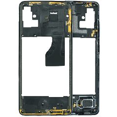 Mid-Frame Housing For Samsung Galaxy A51 (A515 / 2019) (Service Pack) (Prism Crush Black)