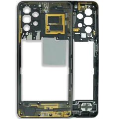 Mid-Frame Housing For Samsung Galaxy A32 5G (A326 / 2021) (Service Pack) (Awesome Black)