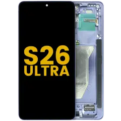OLED Assembly With Frame For Samsung Galaxy S26 Ultra 5G (US & International) (Refurbished) (Cobalt Violet)