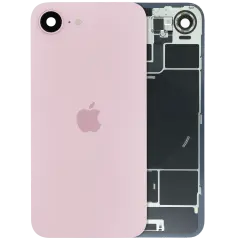 Back Glass w/ MagSafe Magnet & NFC & Flashlight Flex Compatible For iPhone 17e (Genuine OEM) (Pink)