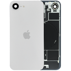 Back Glass w/ MagSafe Magnet & NFC & Flashlight Flex Compatible For iPhone 17e (Genuine OEM) (White)
