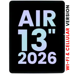 Complete LCD Display Assembly For iPad Air 13" (2026) (Genuine OEM) (Wi-Fi / Cellular)