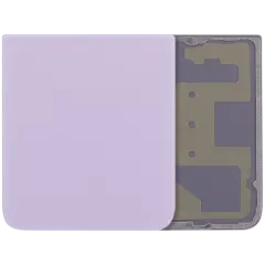 Bottom Back Cover Glass For Samsung Galaxy Z Flip 4 (Aftermarket) (Bora Purple)