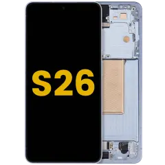 OLED Assembly With Frame For Samsung Galaxy S26 5G (US & International) (Refurbished) (Sky Blue)