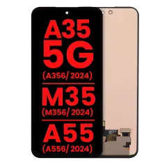 OLED Assembly Without Frame For Samsung Galaxy A35 5G (A356 / 2024) / M35 (M356 / 2024) / A55 (A556 / 2024) (Aftermarket Plus) (All Colors)