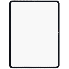 2 in 1 Front Glass With OCA Pre-Installed For iPad Pro 13" 7th Gen (2024) / Pro 13"  8th Gen (2025) (WiFi / Cellular) (Glass Separation Required)