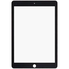 2 in 1 Front Glass With OCA Pre-Installed For iPad Pro 9.7" (Glass Separation Required) (Black)