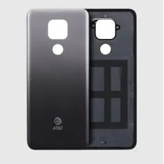Back cover Glass For Motorola Moto G Play (XT2093 / 2021) (Genuine OEM) (Flash Gray)