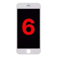LCD Assembly For iPhone 6 (Aftermarket Plus Quality: XO6) (White)