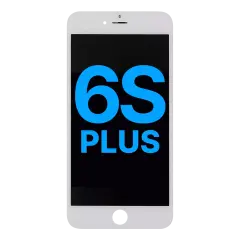 LCD Assembly With Steel Plate For iPhone 6S Plus (Aftermarket: AQ7) (White)
