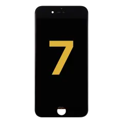 LCD Assembly With Steel Plate For iPhone 7 (Refurbished) (Black)
