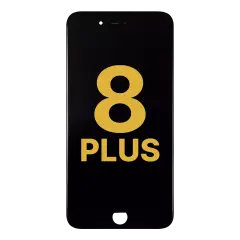 LCD Assembly With Steel Plate For iPhone 8 Plus (Refurbished) (Black)