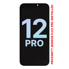 OLED Assembly With Proximity Sensor Flex Pre-Installed For iPhone 12 Pro (Service Pack)