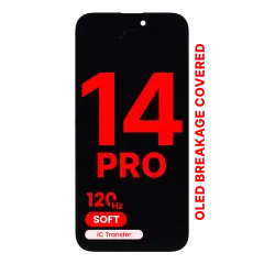 OLED Assembly For iPhone 14 Pro (Aftermarket Pro: XO7 Soft) (120HZ)