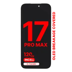 OLED Assembly Compatible For iPhone 17 Pro Max (Aftermarket Pro: XO7 Soft) (120HZ)