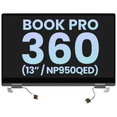 Complete LCD Display Assembly For Samsung Galaxy Book Pro 2 360 13" (NP950QED) (Service Pack) (Graphite)
