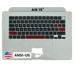 Top Case with Keyboard (ANSI US) For MacBook Air 15" A3448 (2026) (Genuine OEM) (Starlight)