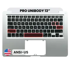 Top Case with Keyboard (ANSI US) For MacBook 13" A1278 (2009-2010)