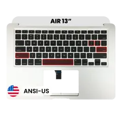 Top Case with Keyboard (ANSI US) For MacBook Air 13" A1466 (2013-2017) (OEM New)