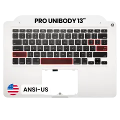 Top Case with Keyboard (ANSI US) For MacBook 13" A1278 (2011-2012)