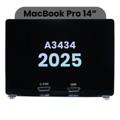 Complete LCD Display Assembly (Glossy) For MacBook Pro 14" A3434 (2025) (Genuine OEM) (Space Black)