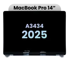 Complete LCD Display Assembly (Glossy) For MacBook Pro 14" A3434 (2025) (Genuine OEM) (Silver)