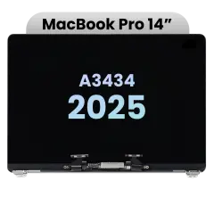 Complete LCD Display Assembly (Matte) For MacBook Pro 14" A3434 (2025) (Genuine OEM) (Silver)
