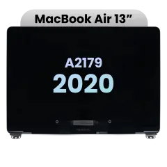 Complete LCD Display Assembly For MacBook Air 13" A2179 (2020) (Genuine OEM) (Silver)