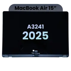 Complete LCD Display Assembly For MacBook Air 15" (A3241) (2025) (Genuine OEM) (Midnight)