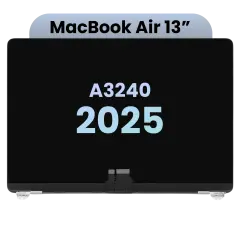 Complete LCD Display Assembly For MacBook Air 13" (A3240) (2025) (Genuine OEM) (Sky Blue)