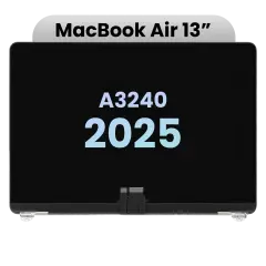 Complete LCD Display Assembly For MacBook Air 13" (A3240) (2025) (Genuine OEM) (Starlight)