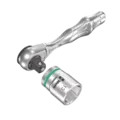 8008A Zyklop Mini 3 Ratchet With 1/4" Drive (Wera)