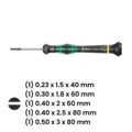 Kraftform Micro Universal Precision Screwdriver Set (12 Piece) (Wera)